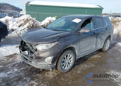 2020 Chevrolet Equinox Awd Lt 1.5L Turbo из США, поврежденный, VIN 2GNAXUEV1L6166834